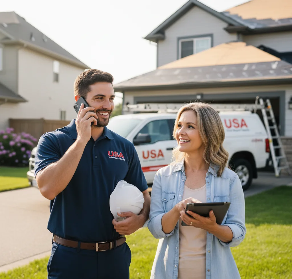 USA Roof Repair Experts customer support in Helotes